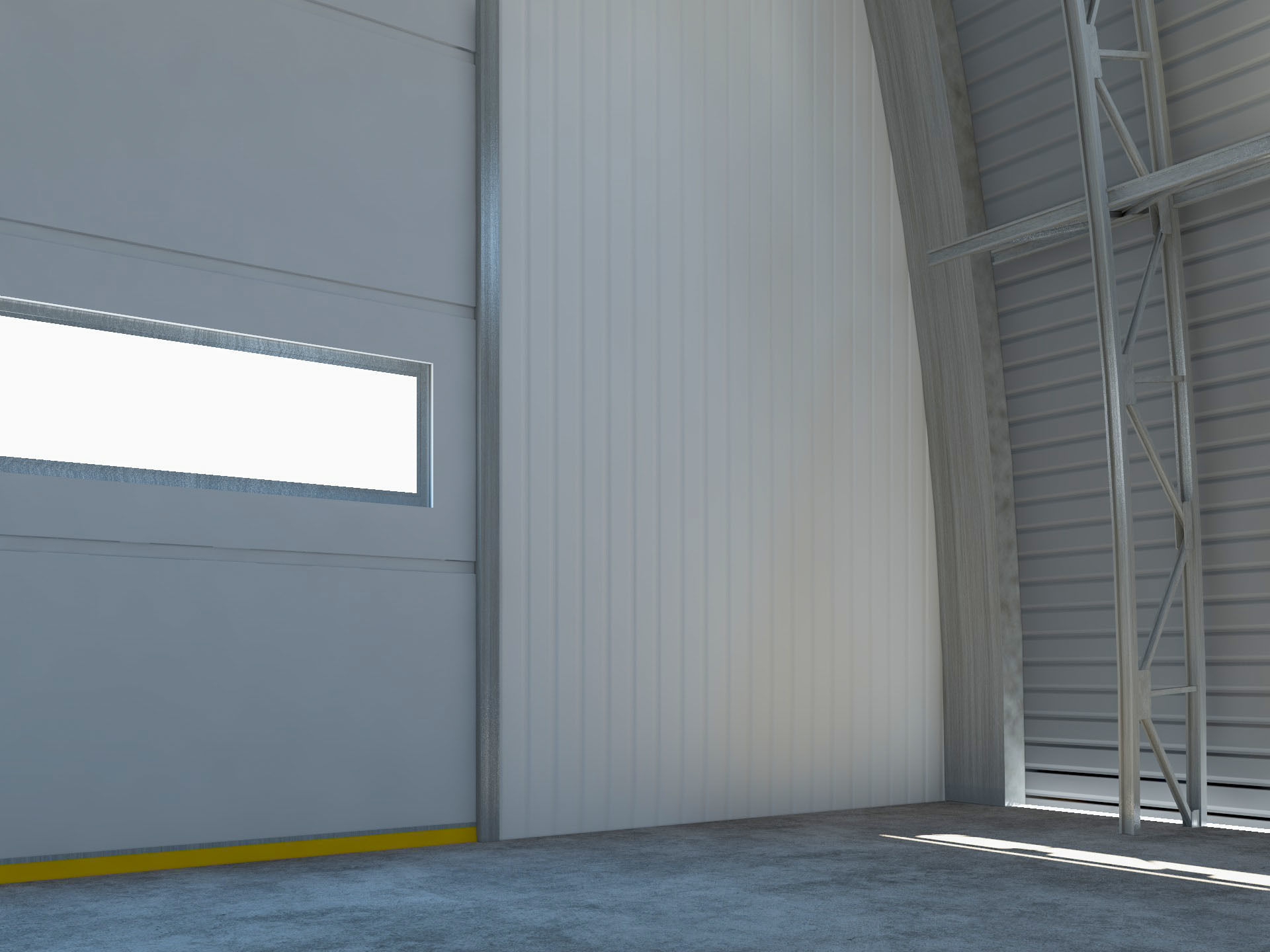 Hangar 3D model_5