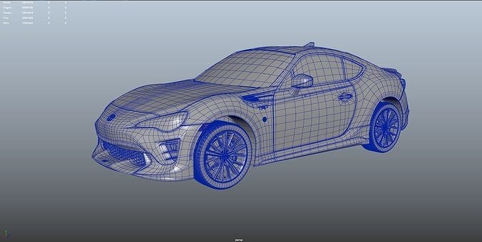 Toyota TRD 2017 Free 3D model
