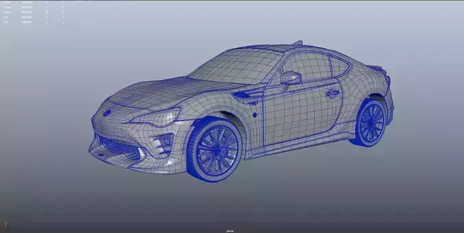 Toyota TRD 2017 Free 3D model