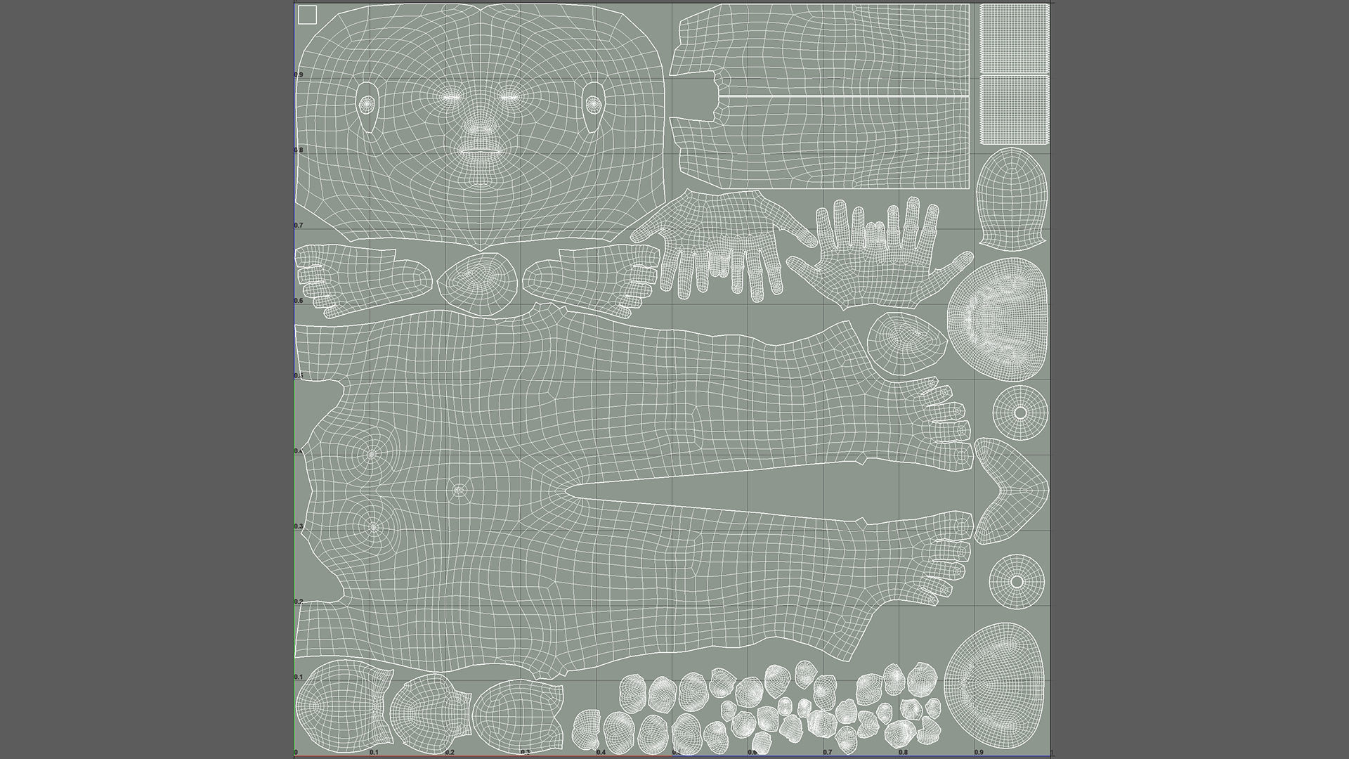 Realistic Woman - Female Body - Ultra High Detail Zbrush Sculpt 3D model_27