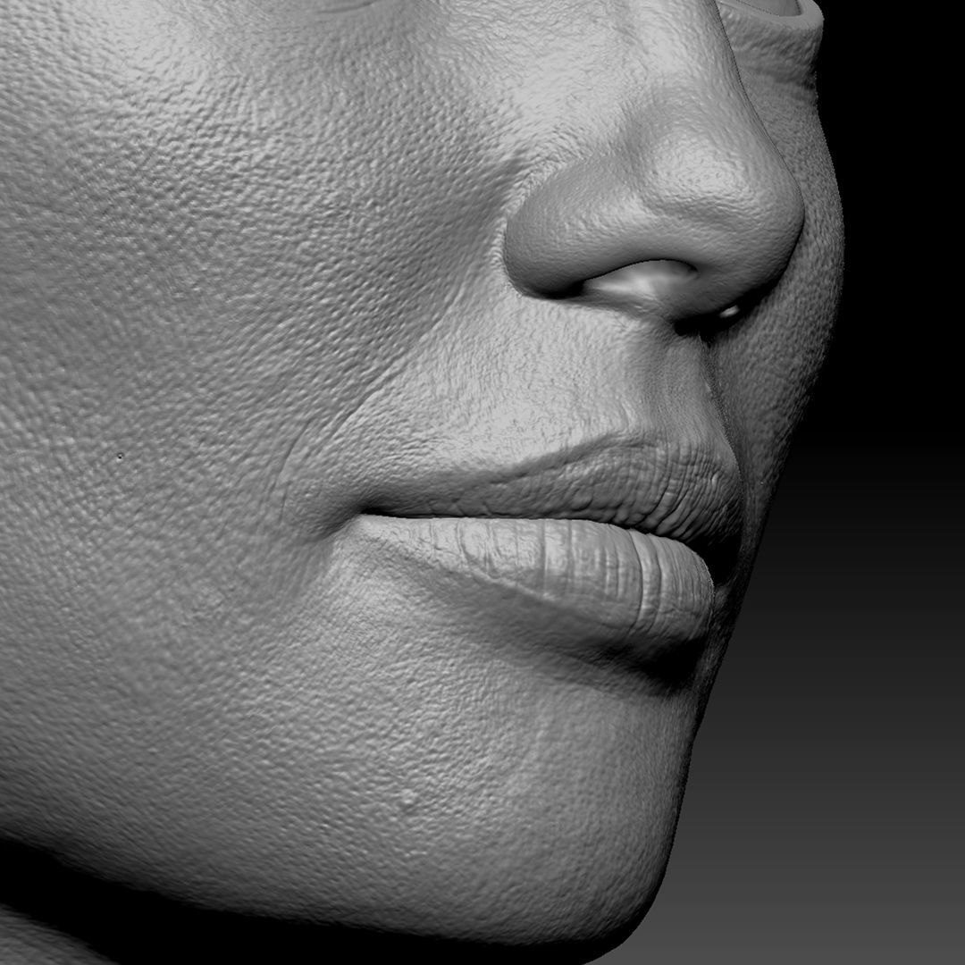 Realistic Woman - Female Body - Ultra High Detail Zbrush Sculpt 3D model_11