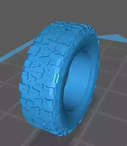 Nitto Mud Grappler Tire scale 1-10 3D print model