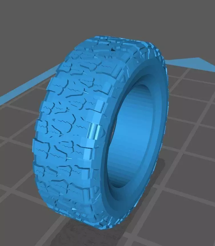 Nitto Mud Grappler Tire scale 1-10 3D print model_0