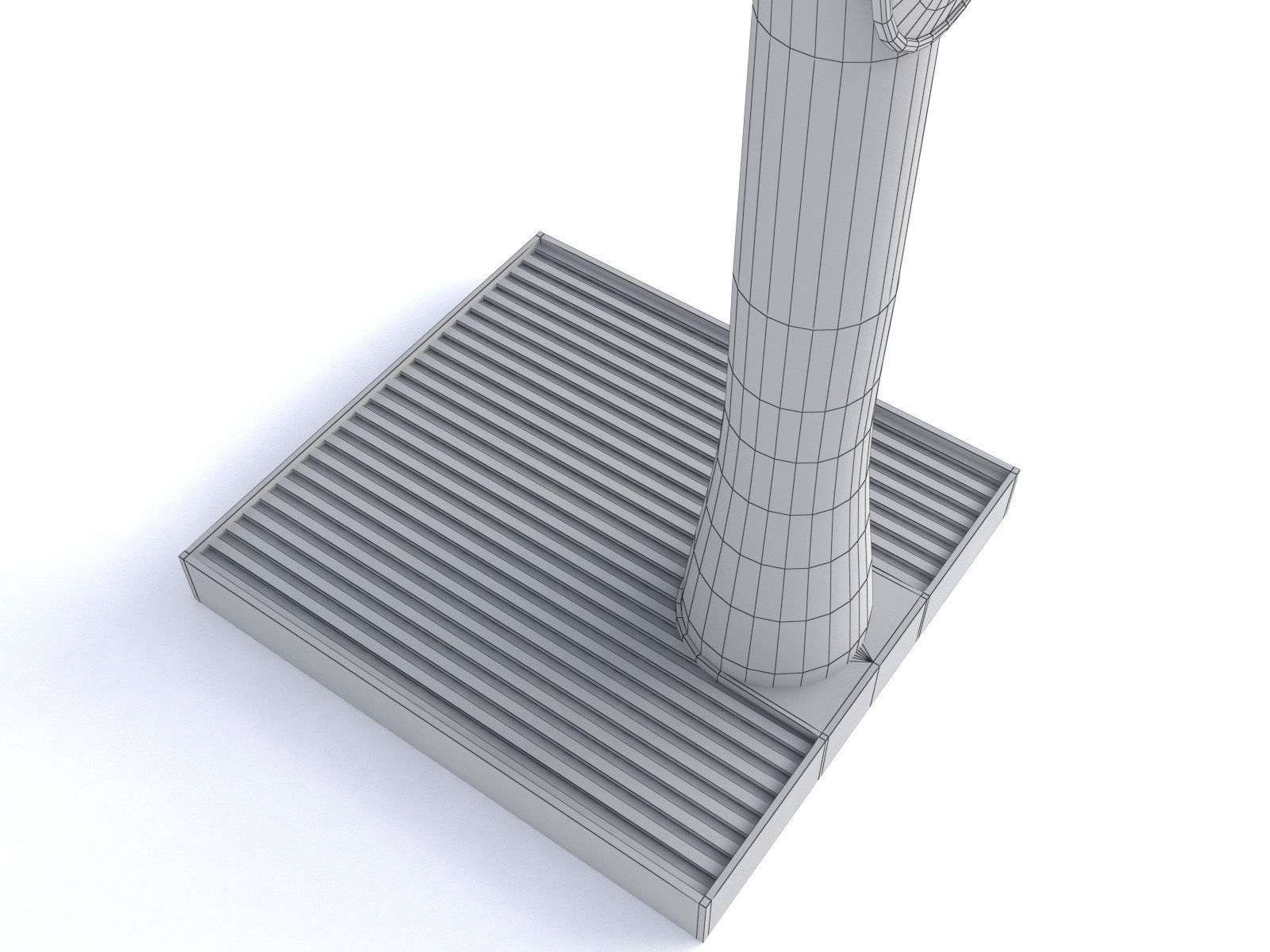 Bar beer tap  Low-poly 3D model_7