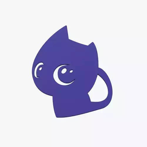 Wonderful cat 3D print model