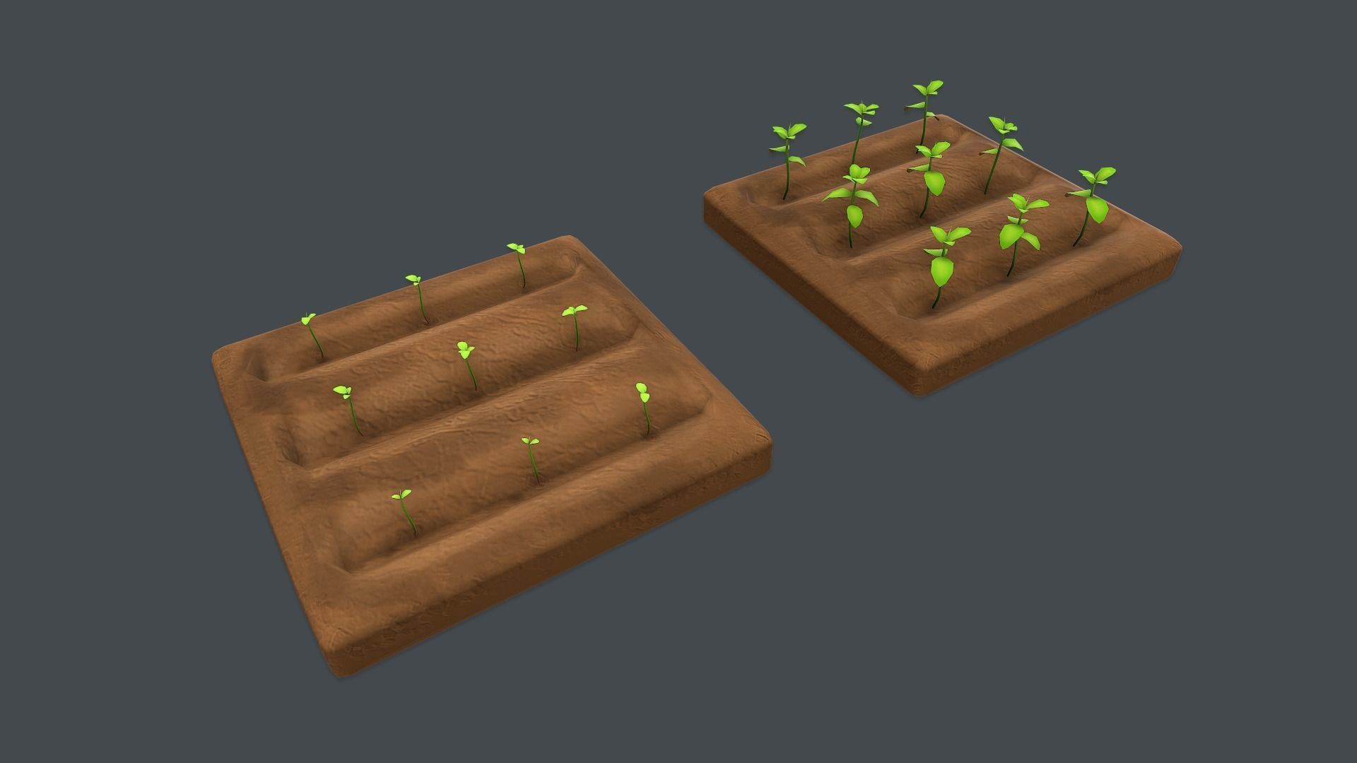 Farm Pack Hand Painted Low-poly 3D model_40