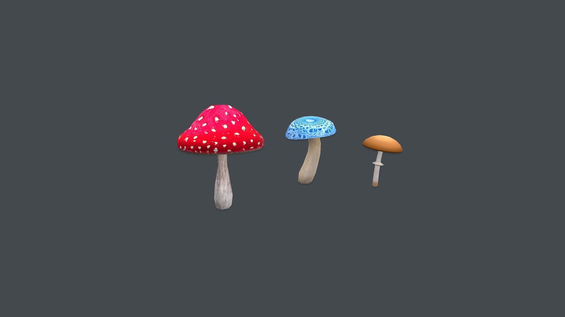 Farm Pack Hand Painted Low-poly 3D model_41