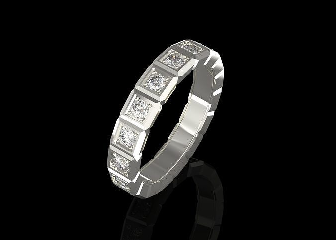 Choparrdd ICCE CUBBE RING  3D print model