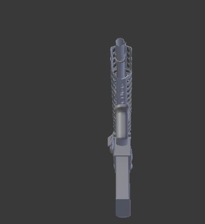 SIG MCX Carbine Low-poly 3D model_6