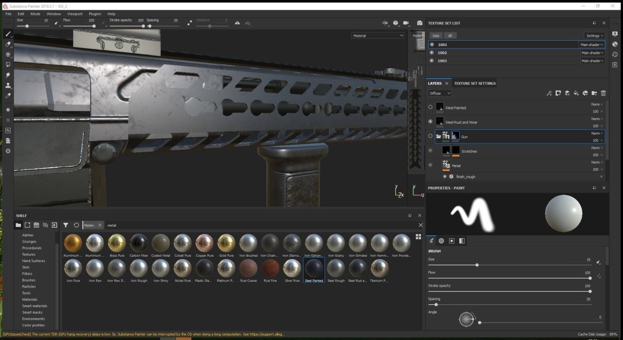 SIG MCX Carbine Low-poly 3D model_3