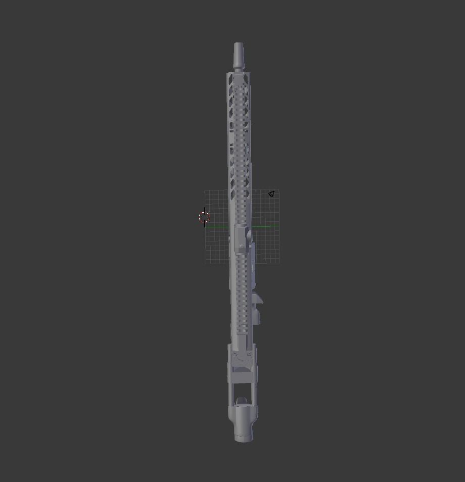 SIG MCX Carbine Low-poly 3D model_5