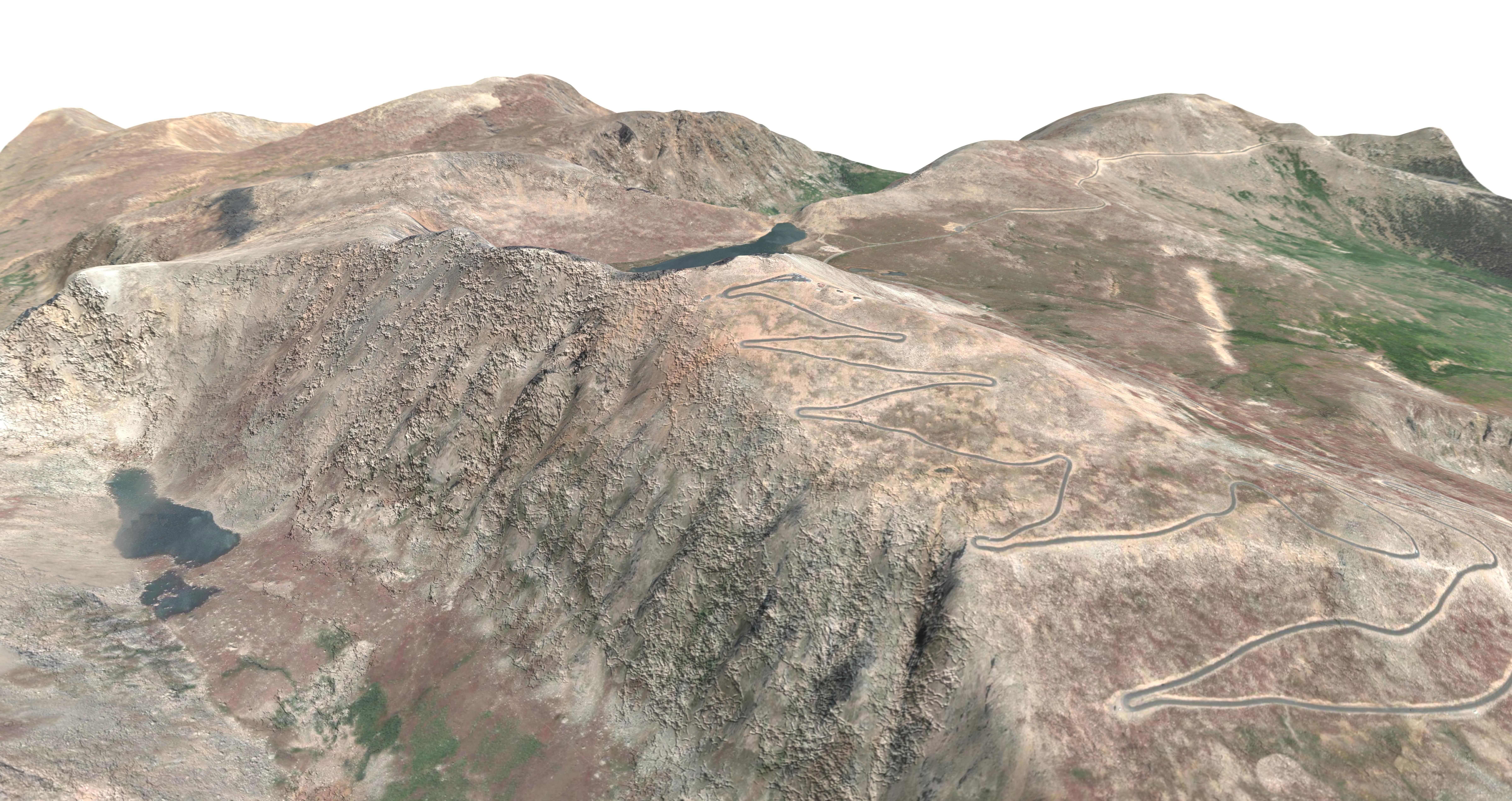 Mt Evans Colorado Free 3D model_1
