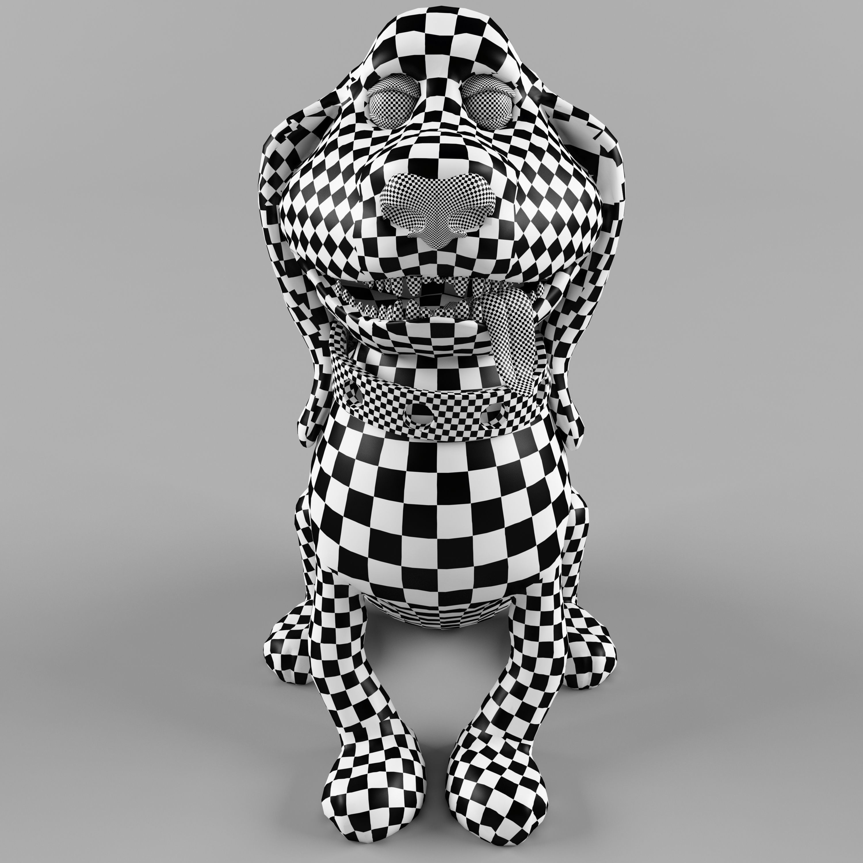 guard dog 3D model_8
