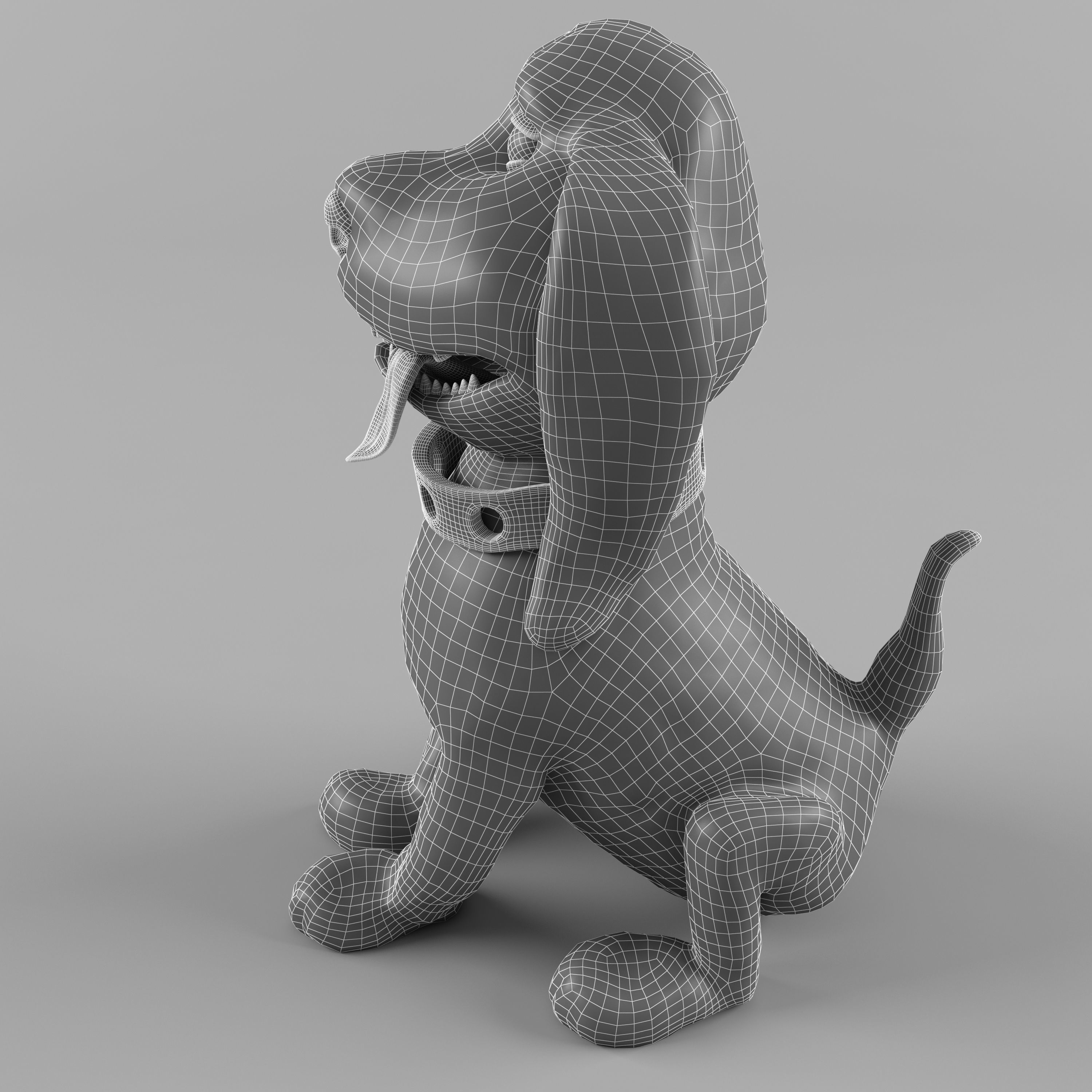 guard dog 3D model_15