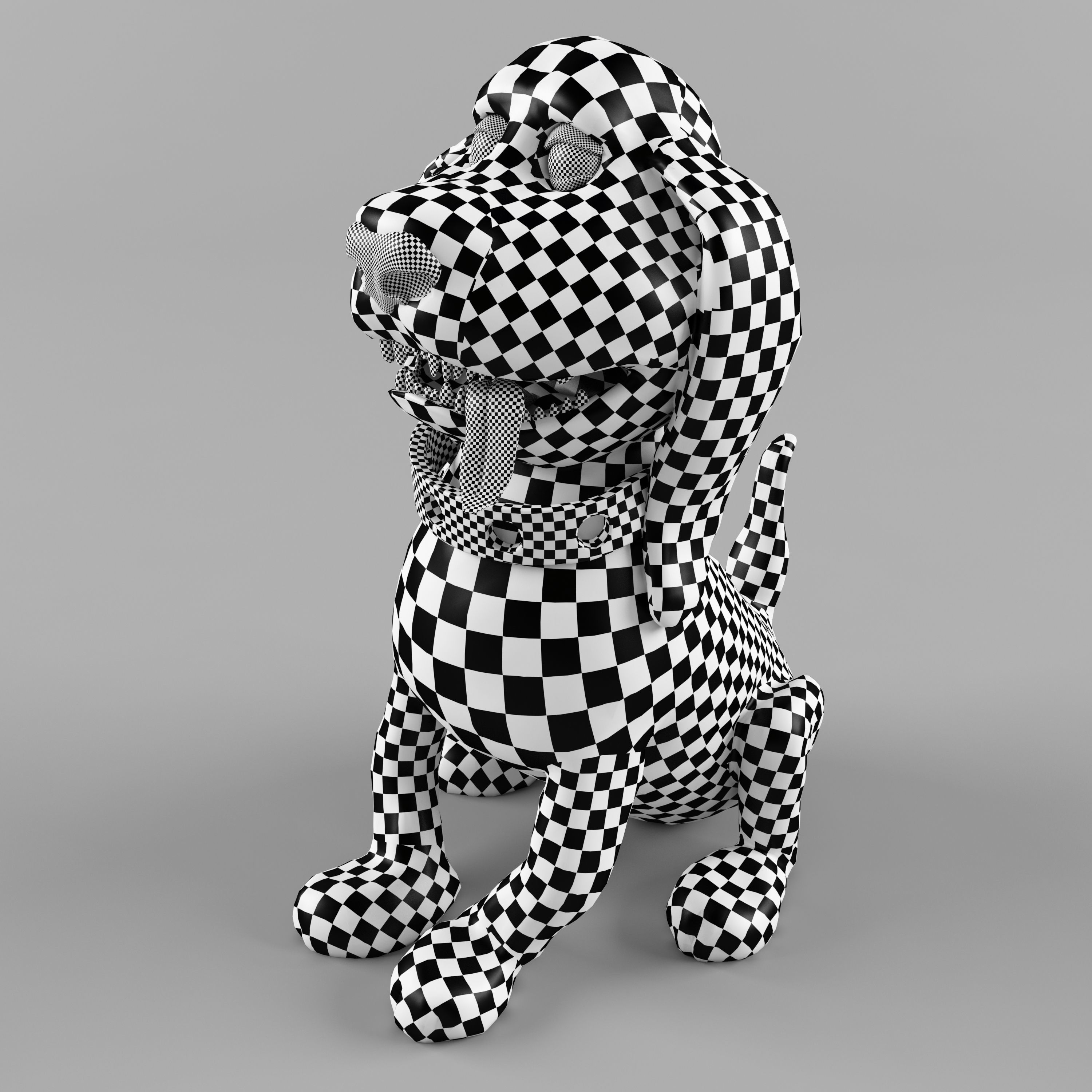 guard dog 3D model_10