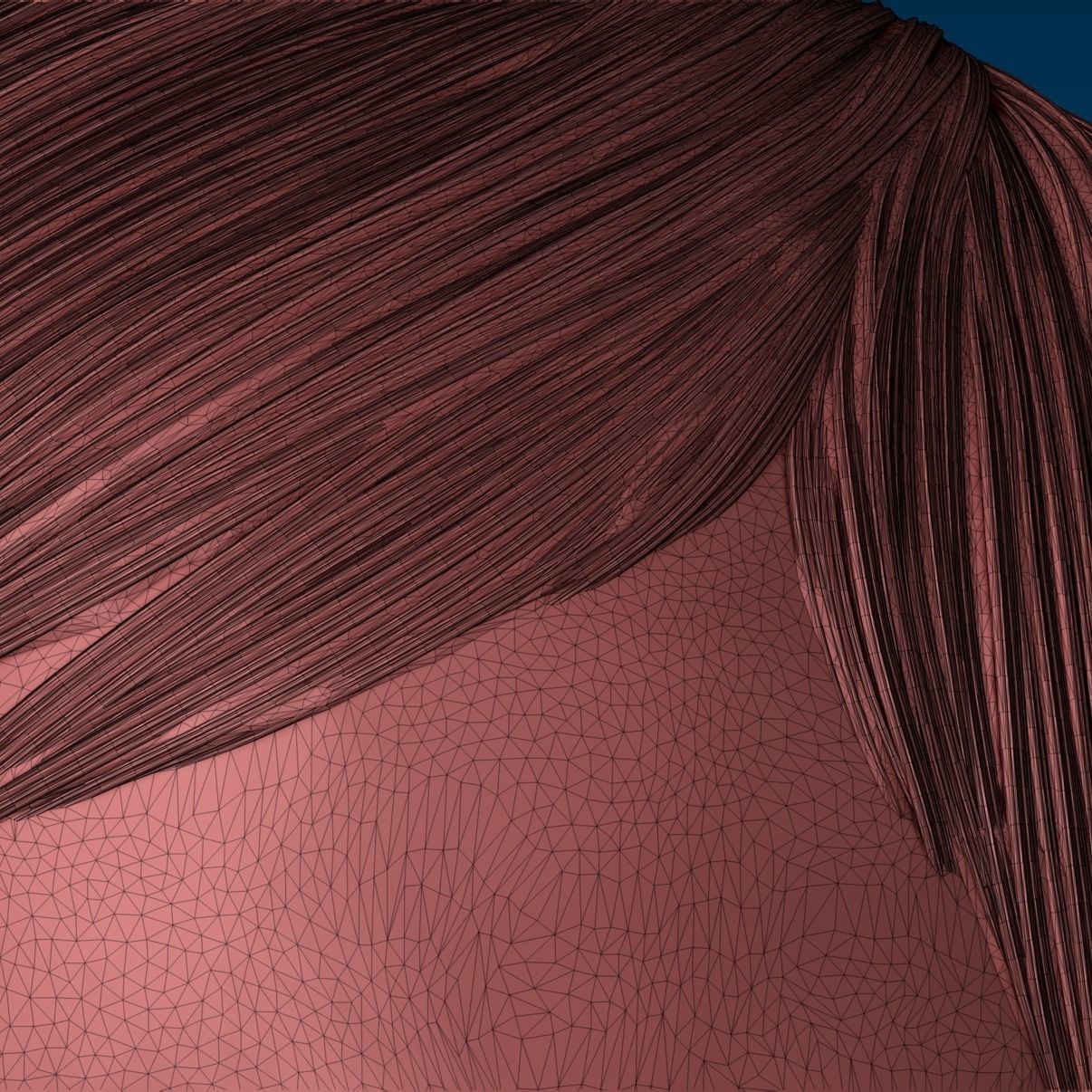 Baby at the potty HIGHPOLY 3D Print 3D print model_15