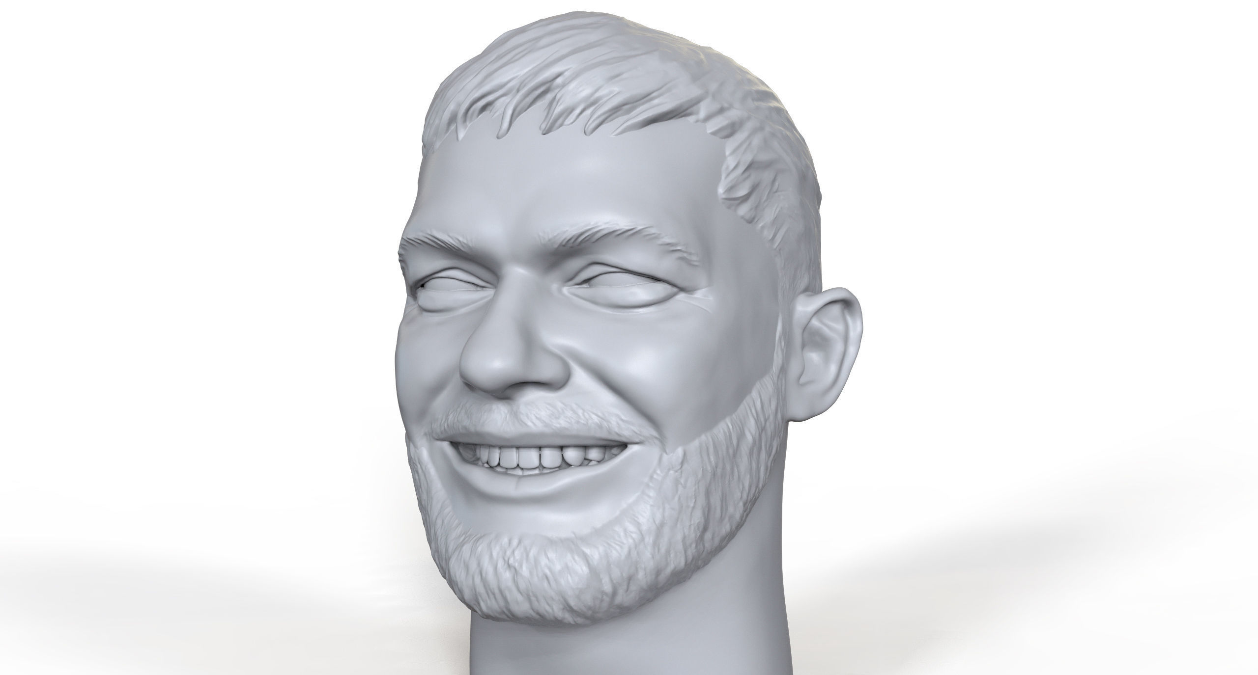 Lor Din 3D printable portrait sculpt 3D print model_1