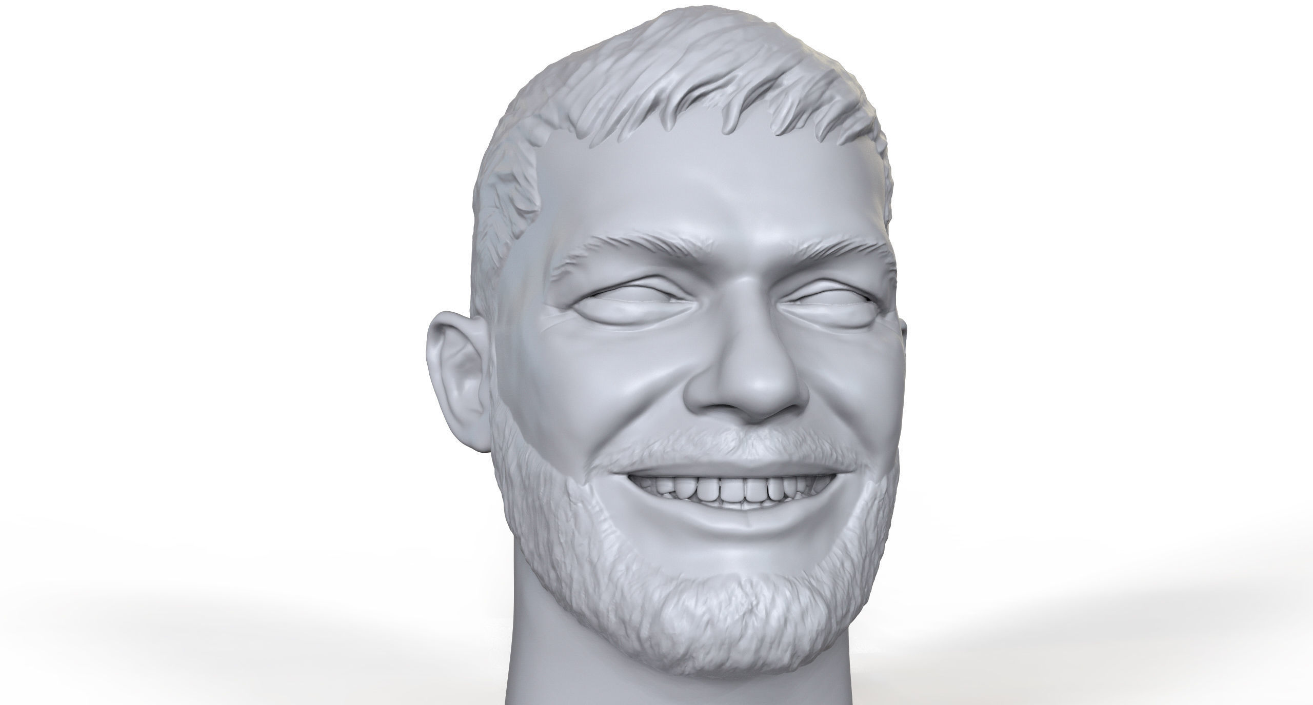 Lor Din 3D printable portrait sculpt 3D print model_3