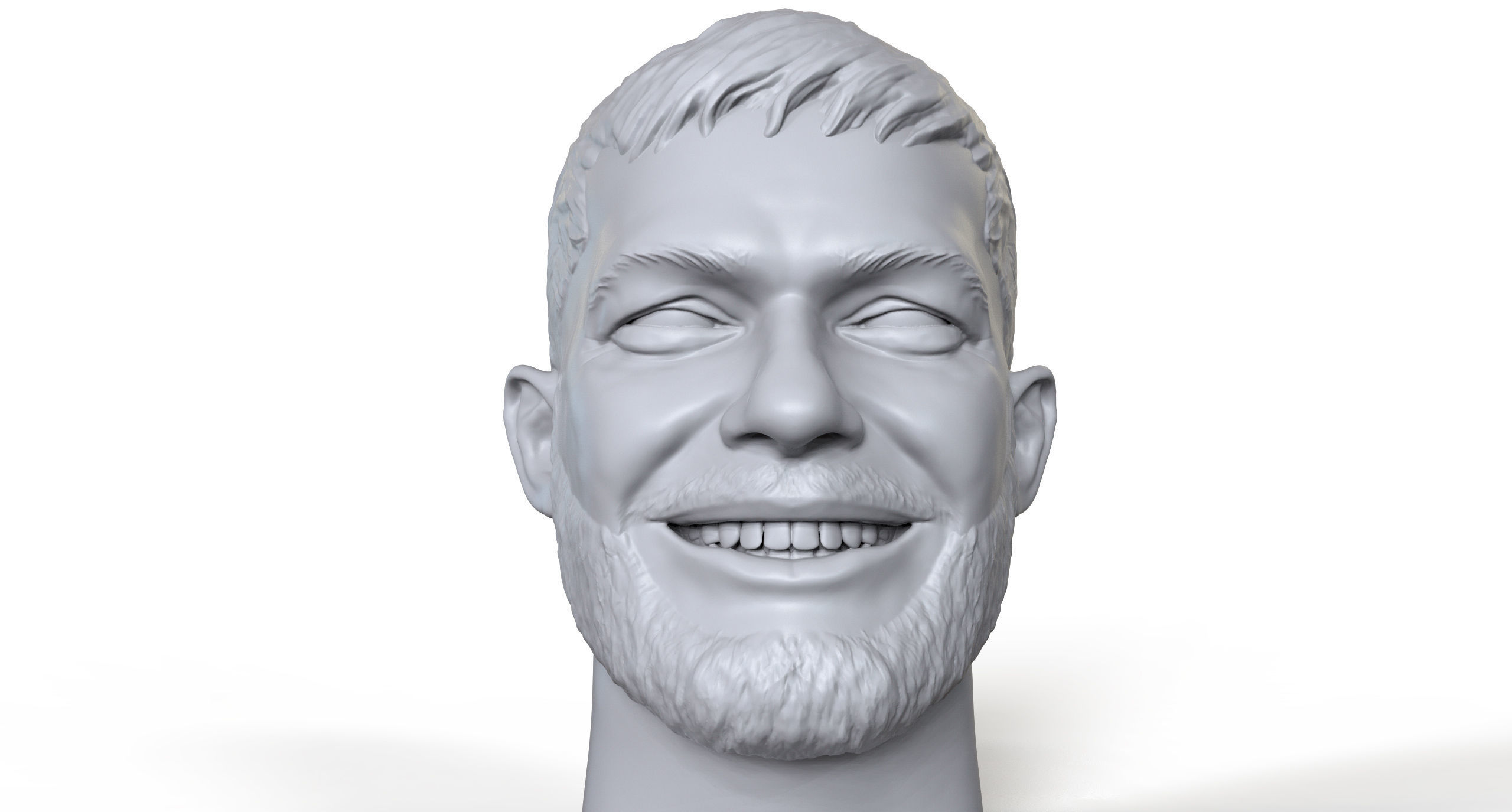Lor Din 3D printable portrait sculpt 3D print model_4