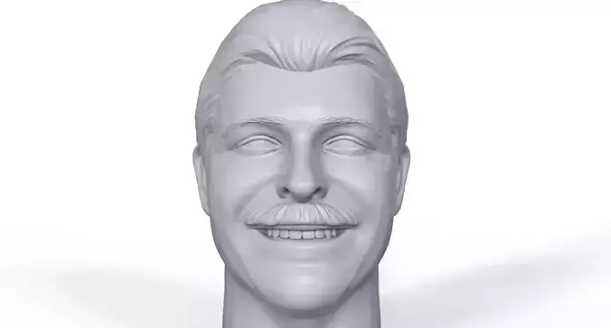 Baymond Clouso 3D printable portrait sculpt 3D print model