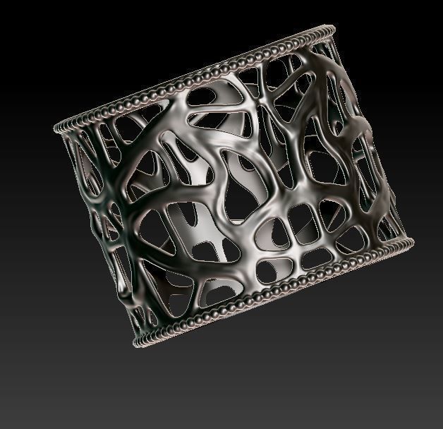 special bracelet 3D print model_3