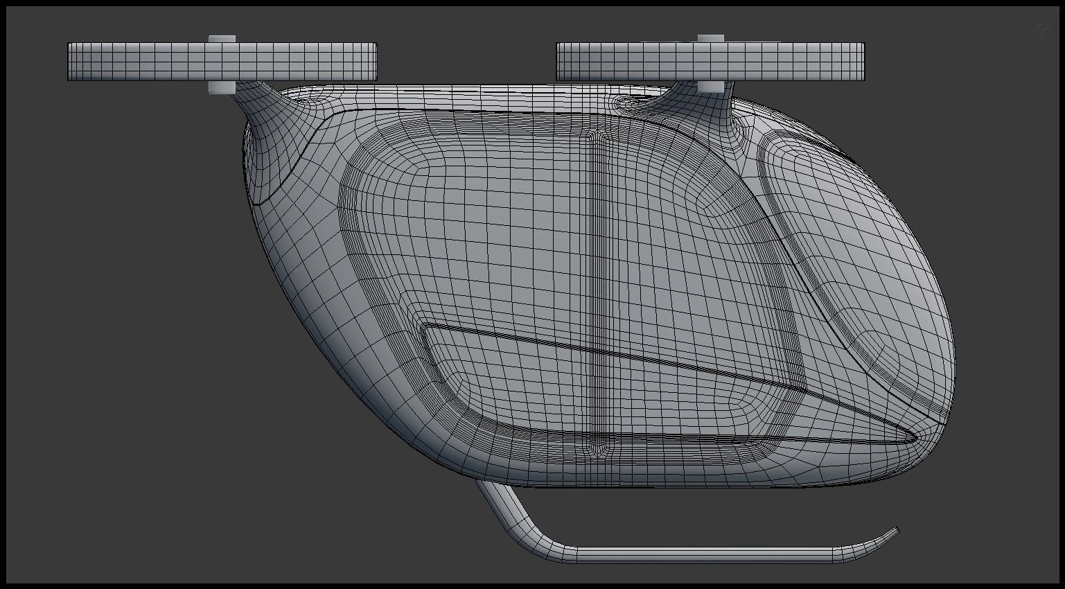 Passenger drone generic 3D model_13