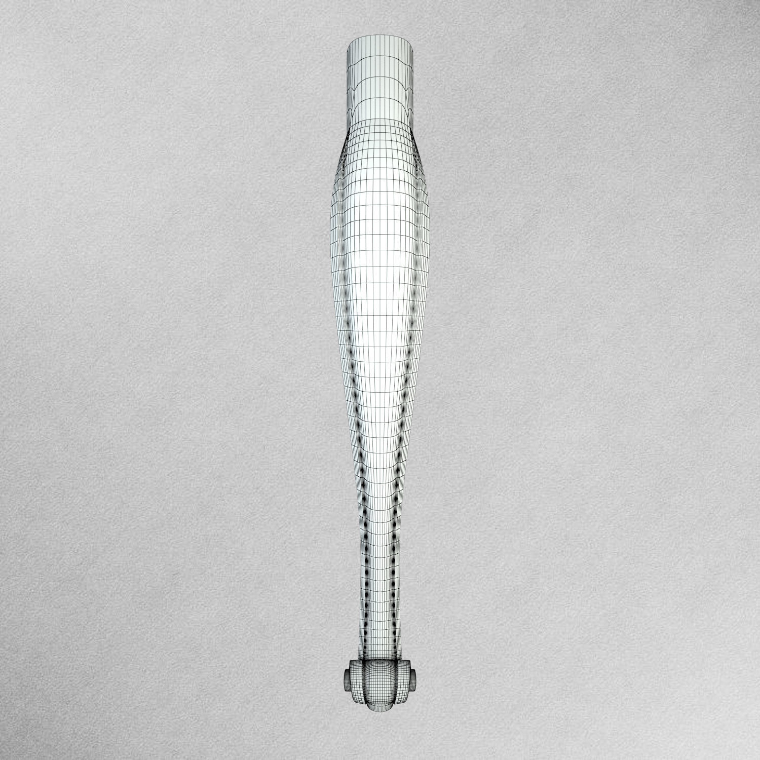 Furniture Leg L-001 3D print model_1