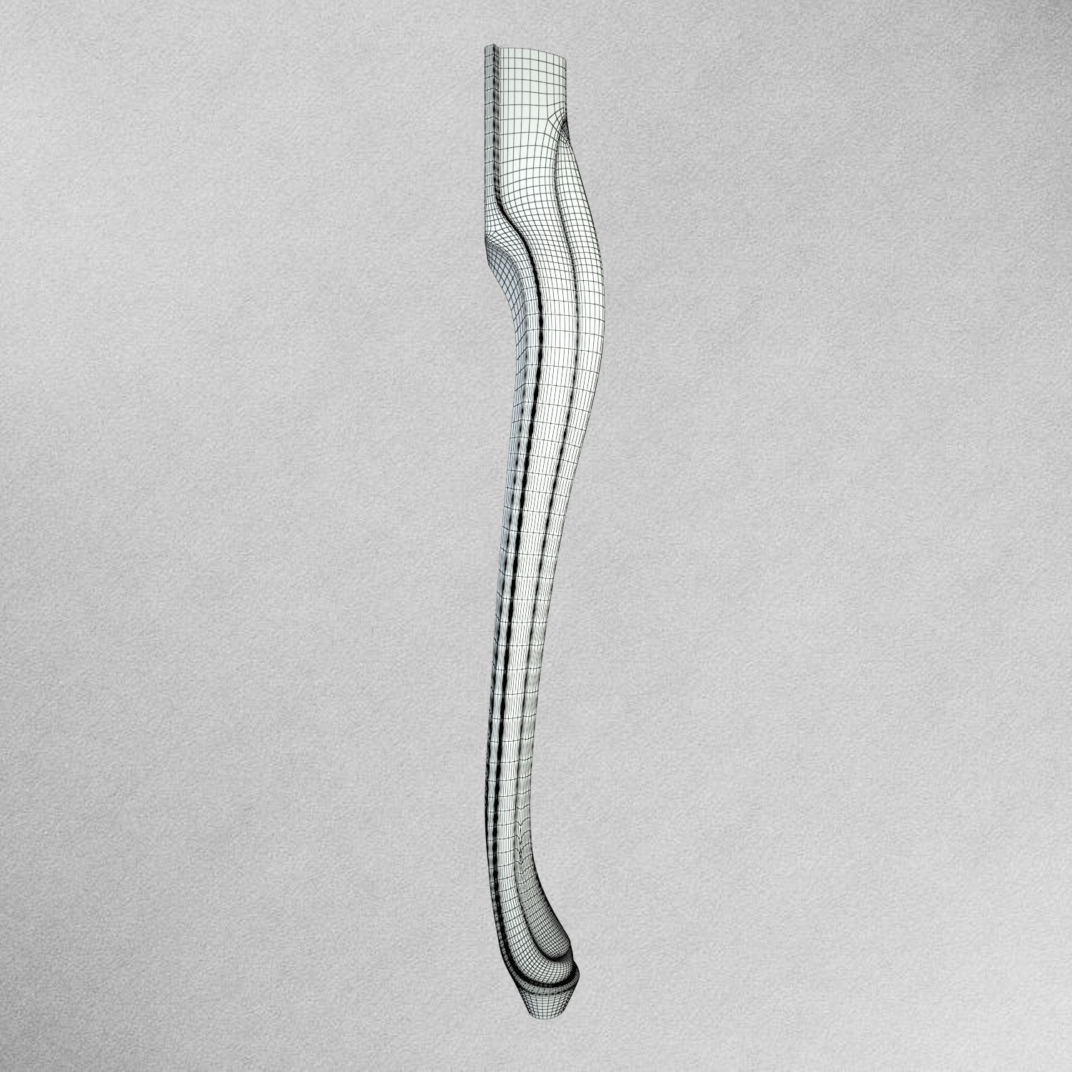 Furniture Leg L-004 3D print model_3