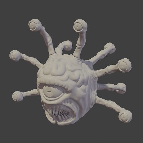 Beholder Sculpt 3D print model