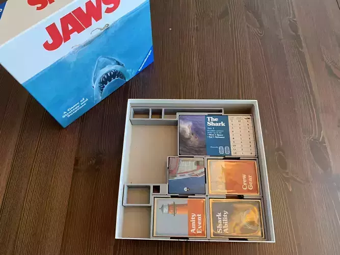 Jaws Board Game Organizer Insert 3D print model