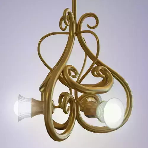 Classic 3-Arm Ceiling Chandelier