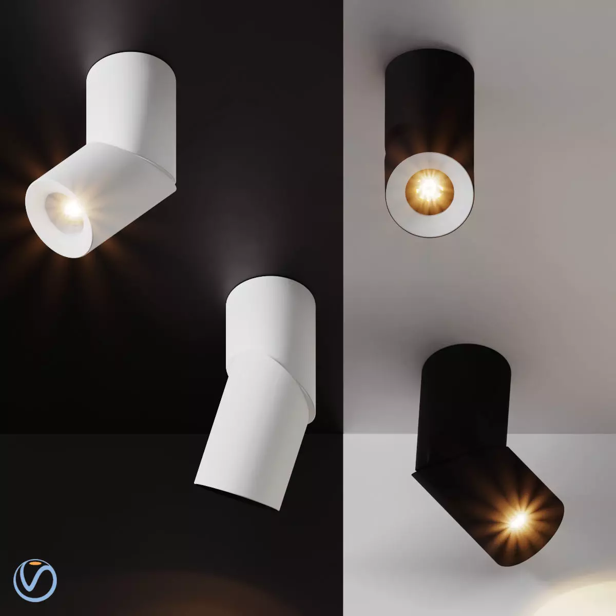 Ceiling Lamps CENTRSVET 17 3D model_0