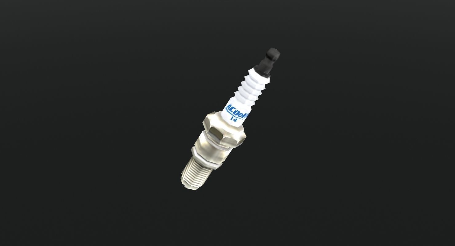 Toyota 2JZ GTE engine Low-poly 3D model_28