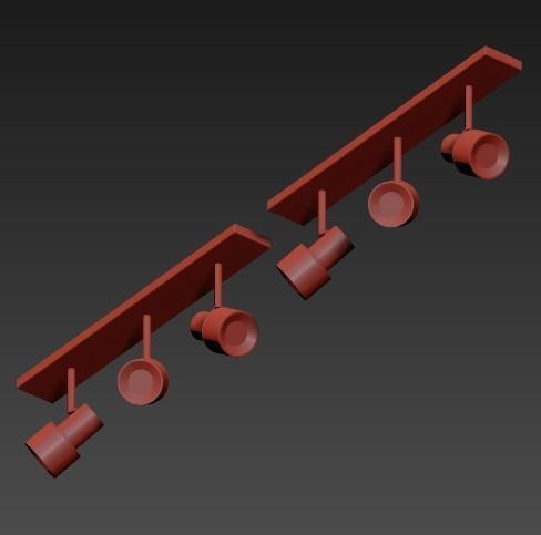 Ceiling Lamps CENTRSVET 25 3D model_1