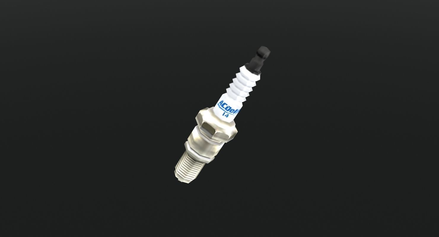 Toyota 2JZ GTE VVTi engine Low-poly 3D model_28