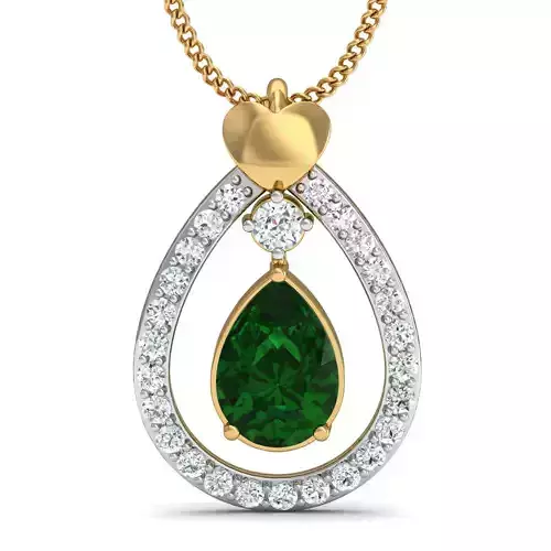 Women ring earrings pendant 3dm stl render detail 3D print model