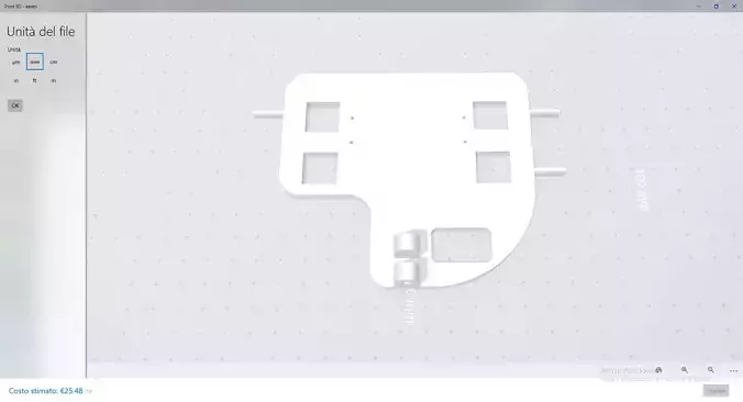 cesna cessna 182 firewall 3D model