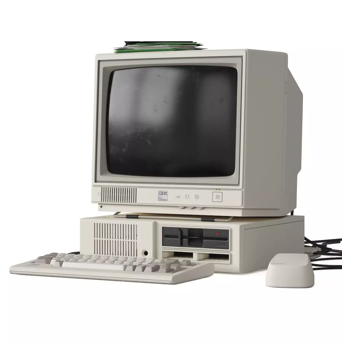 IBM PCjr 3D model_0