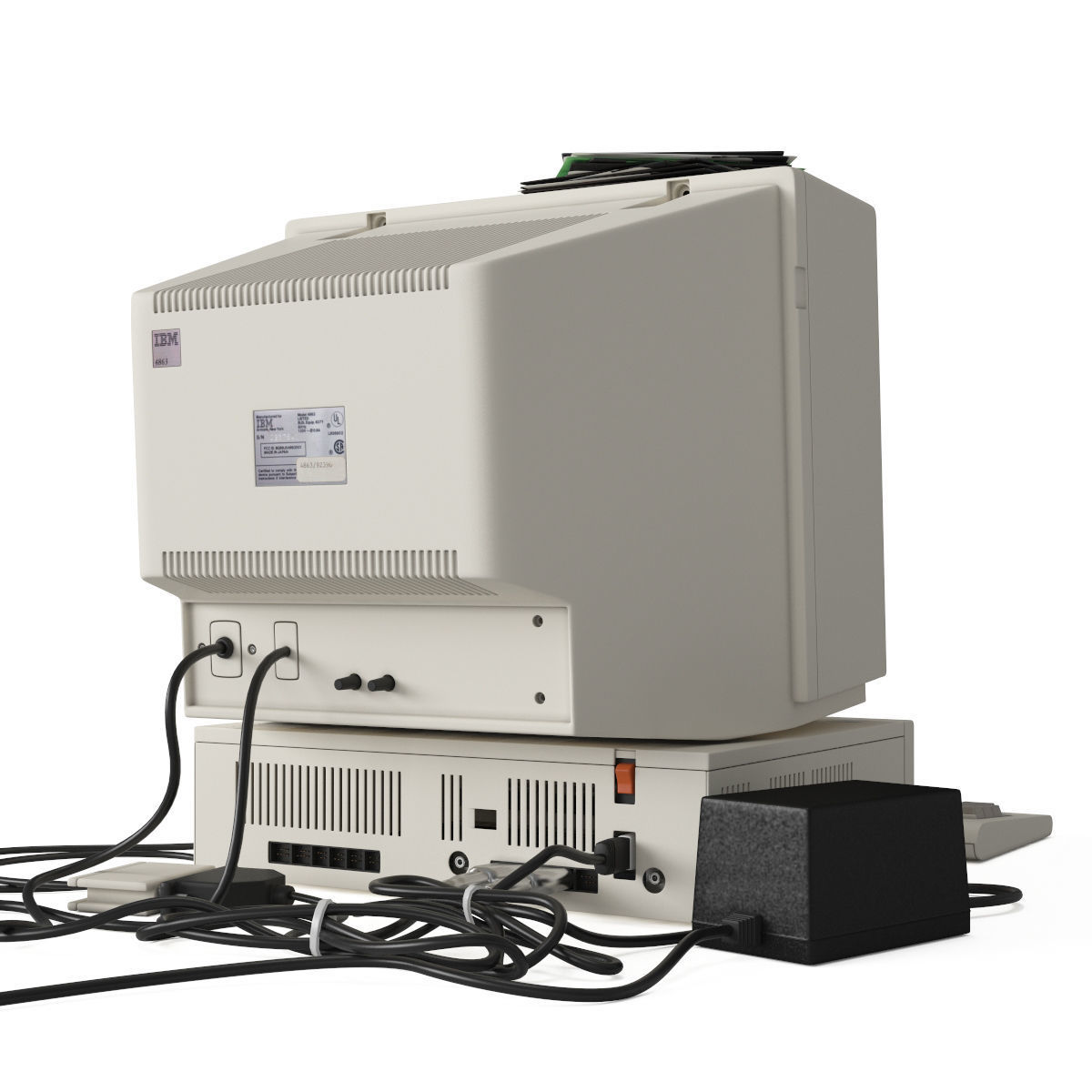 IBM PCjr 3D model_1