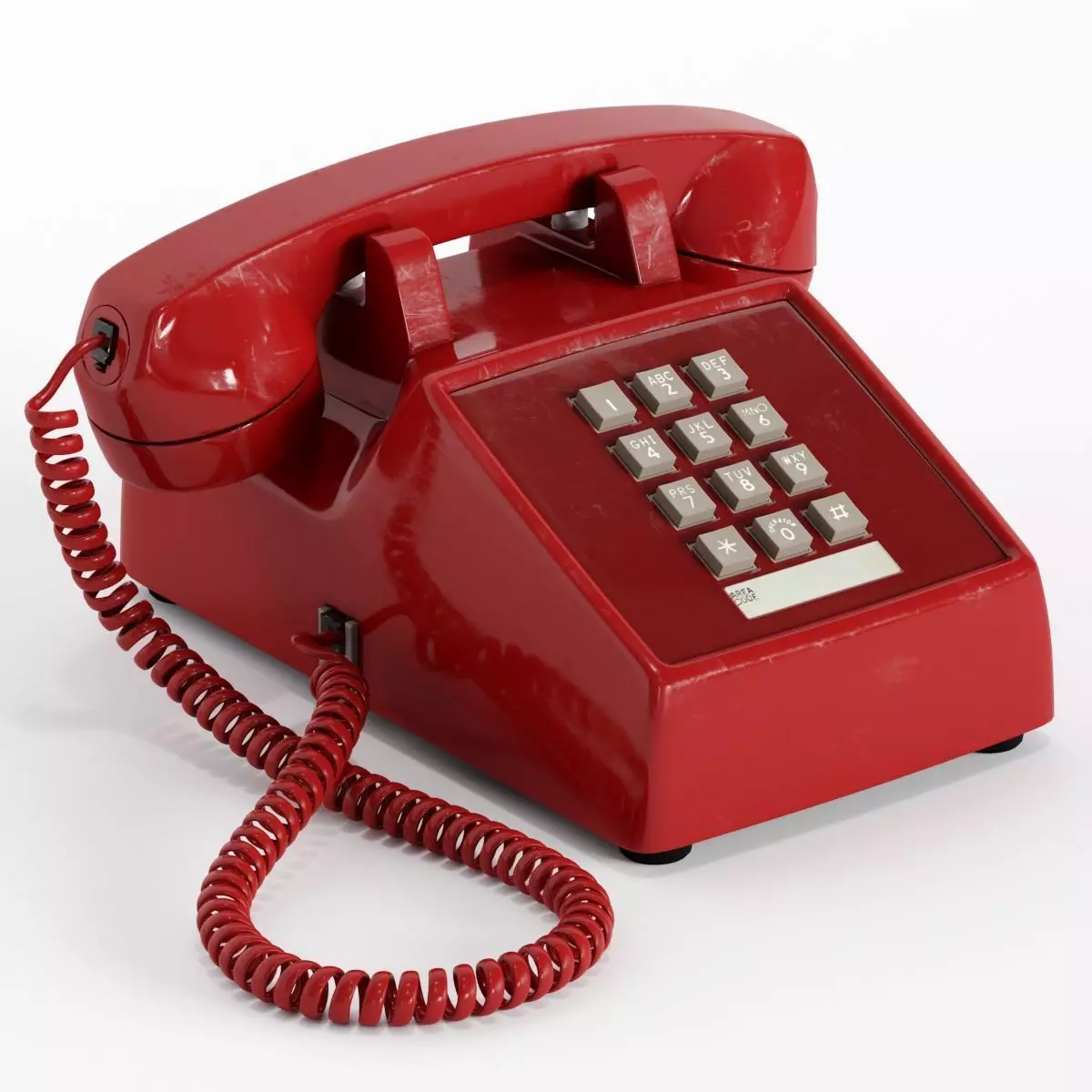 Western Electric Model 2500 telephone 3D model_0