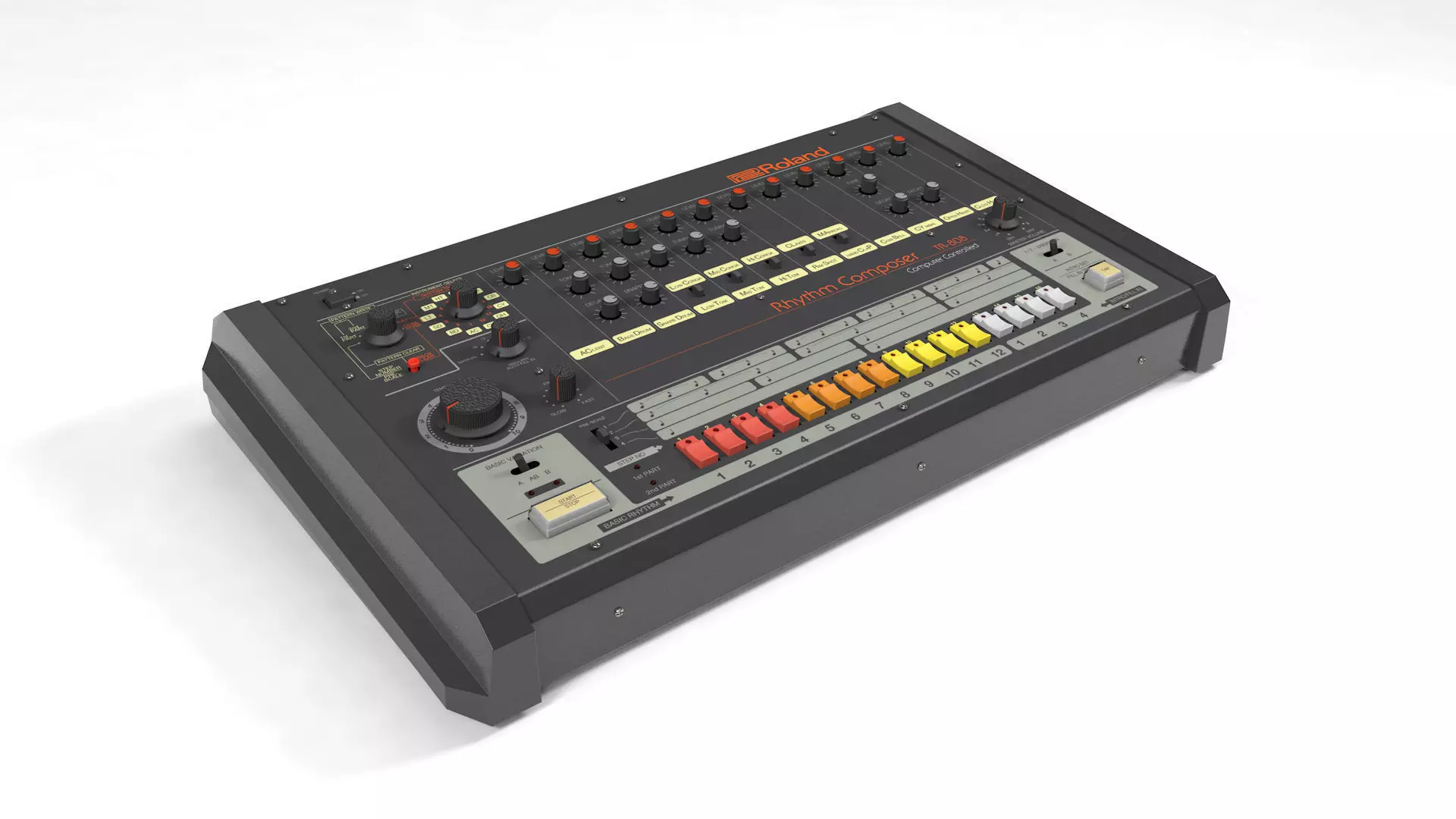 Roland TR-808 3D model