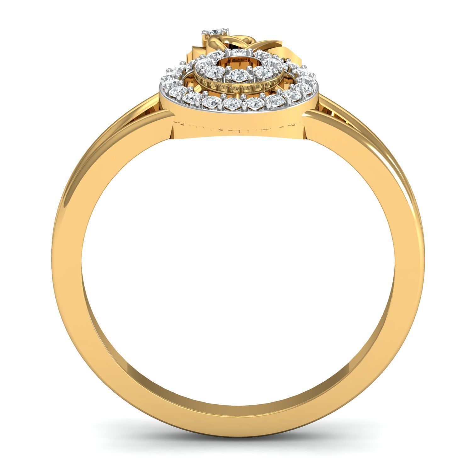 Women ring earrings pendant 3dm stl render detail 3D print model 3D print model_11