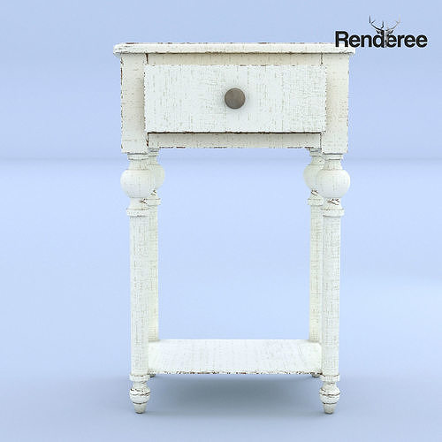 Old Night Stand 3D model