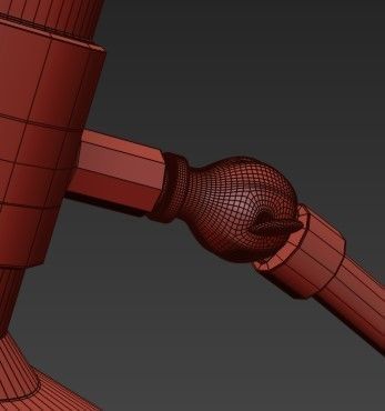 Riddle Double Floor Light 3D model_4