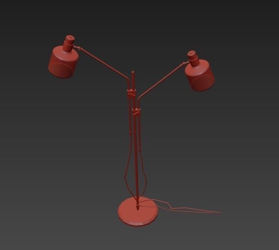 Riddle Double Floor Light 3D model_5