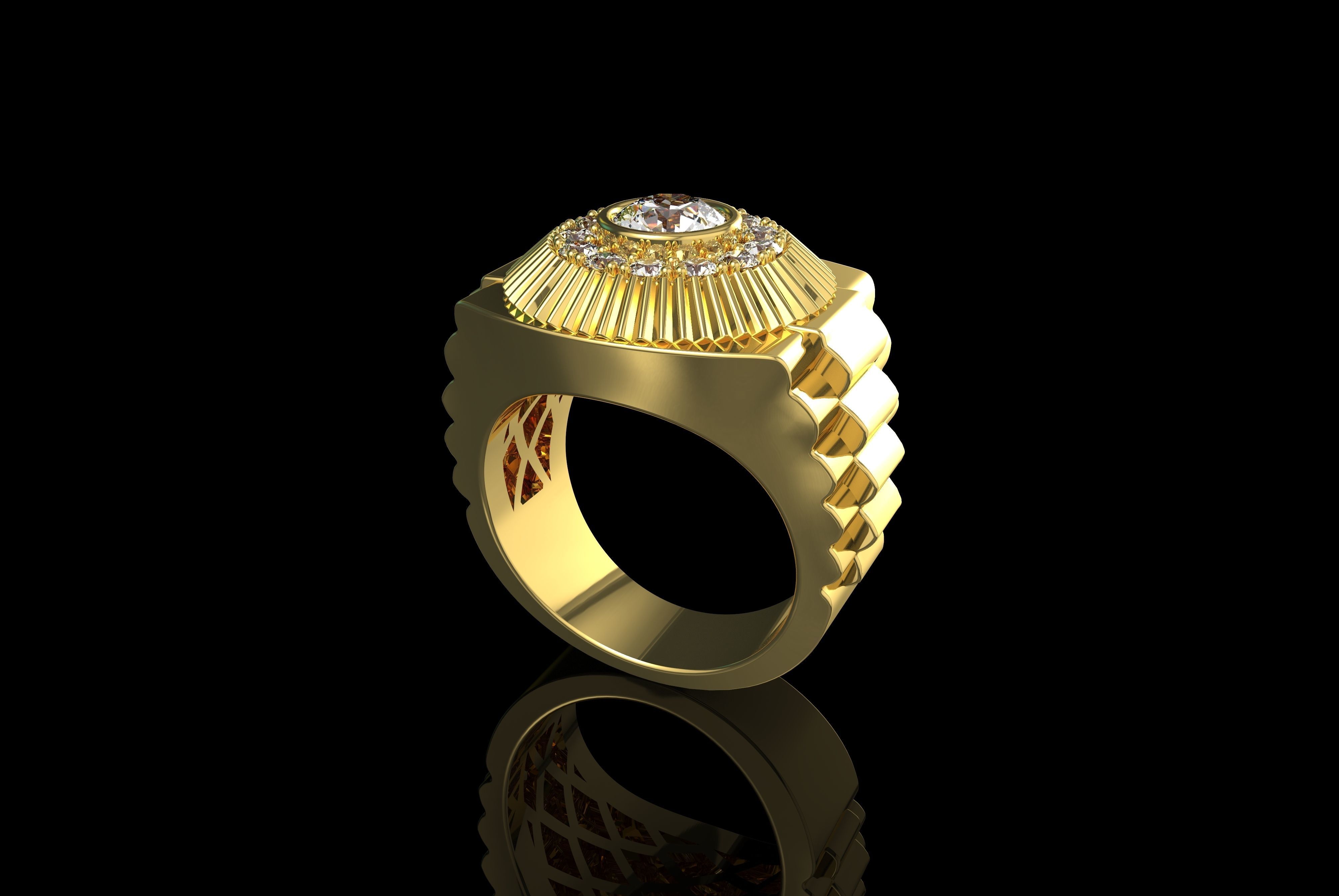 Gold N660 3D print model_4