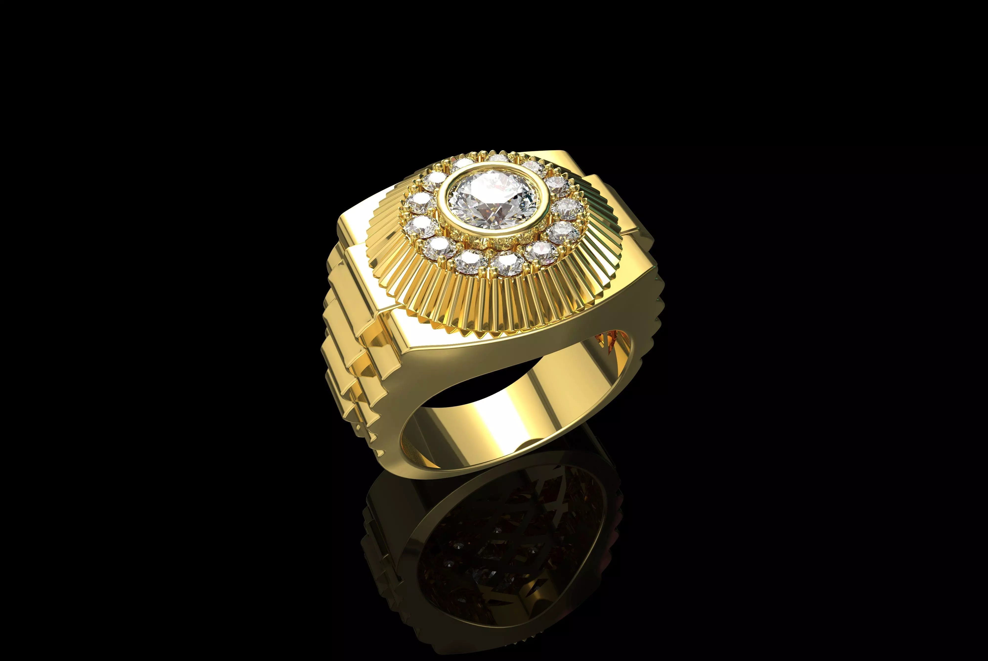 Gold N660 3D print model_0