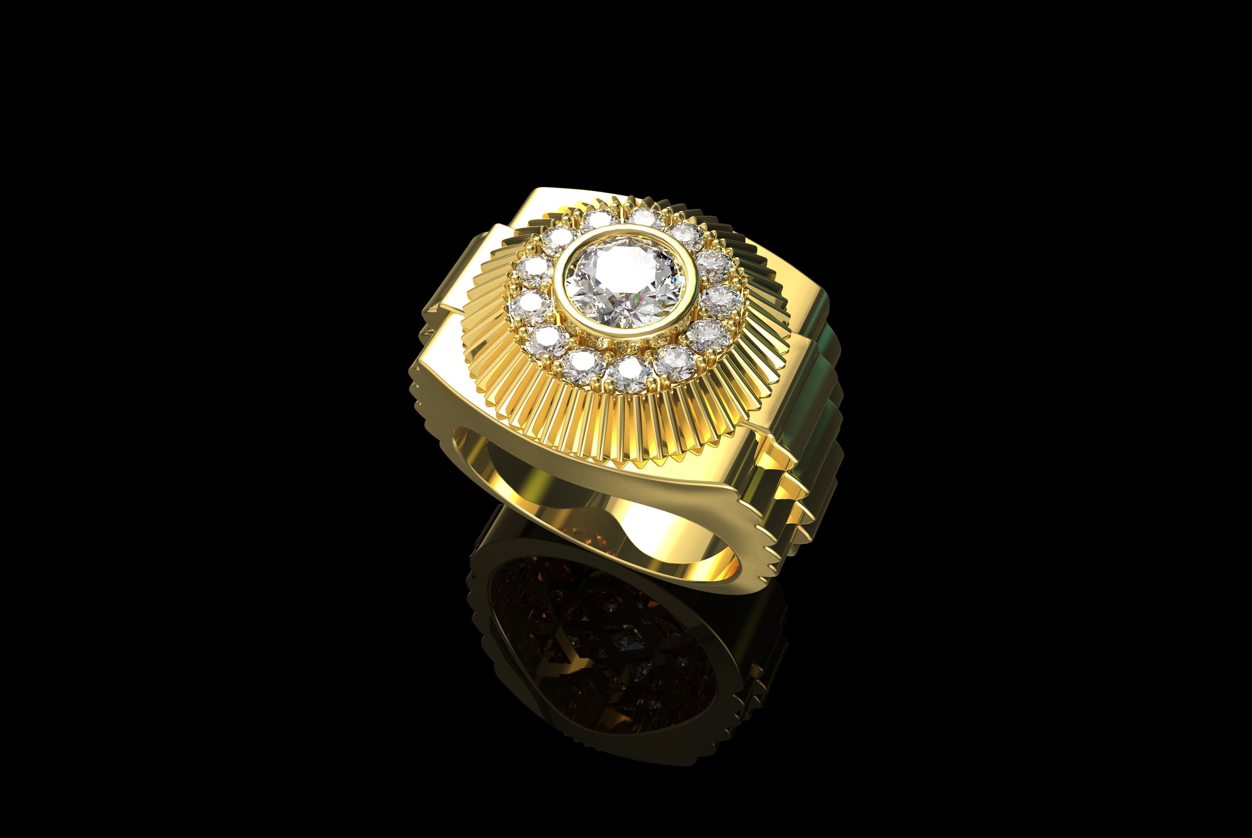 Gold N660 3D print model_2