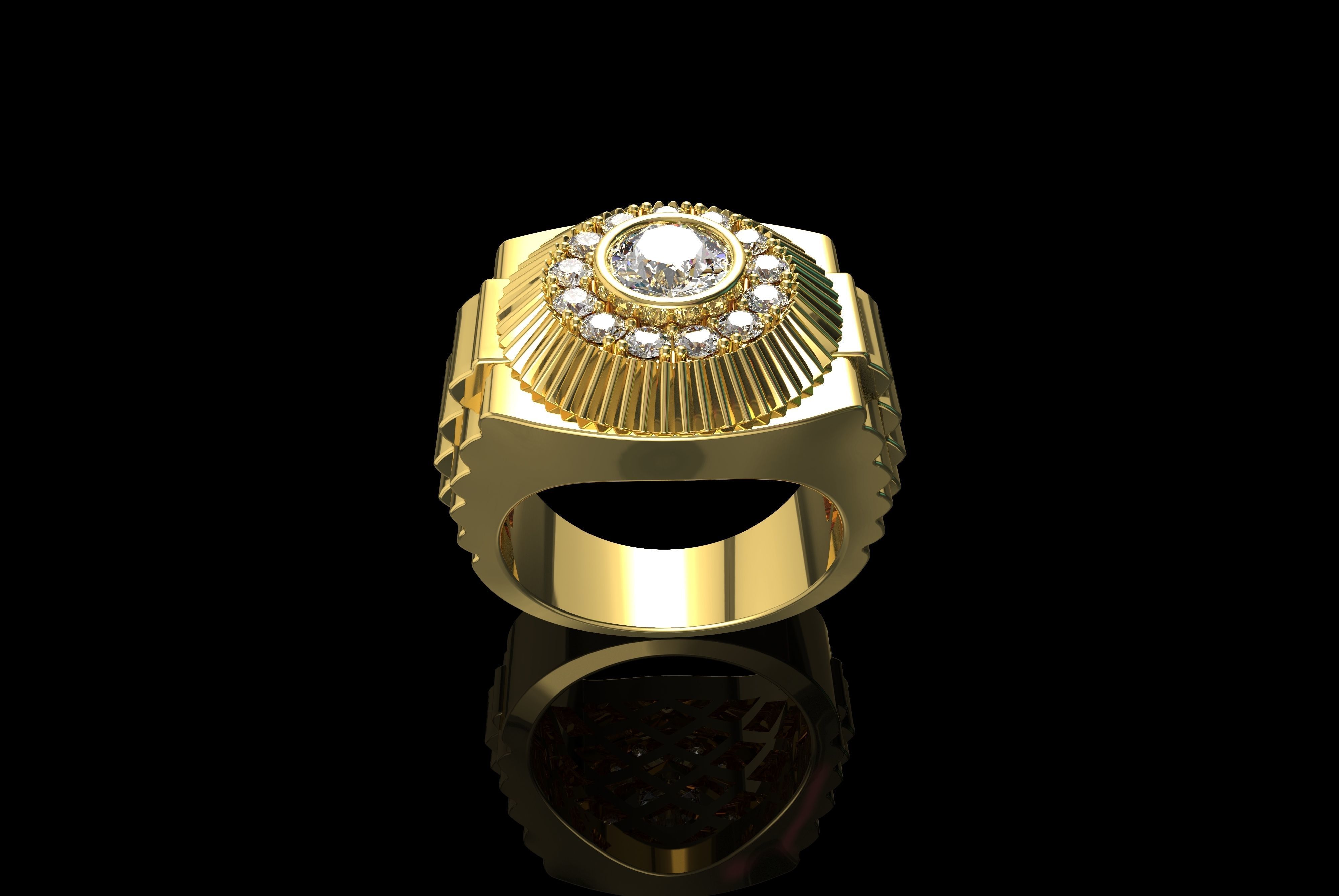 Gold N660 3D print model_1