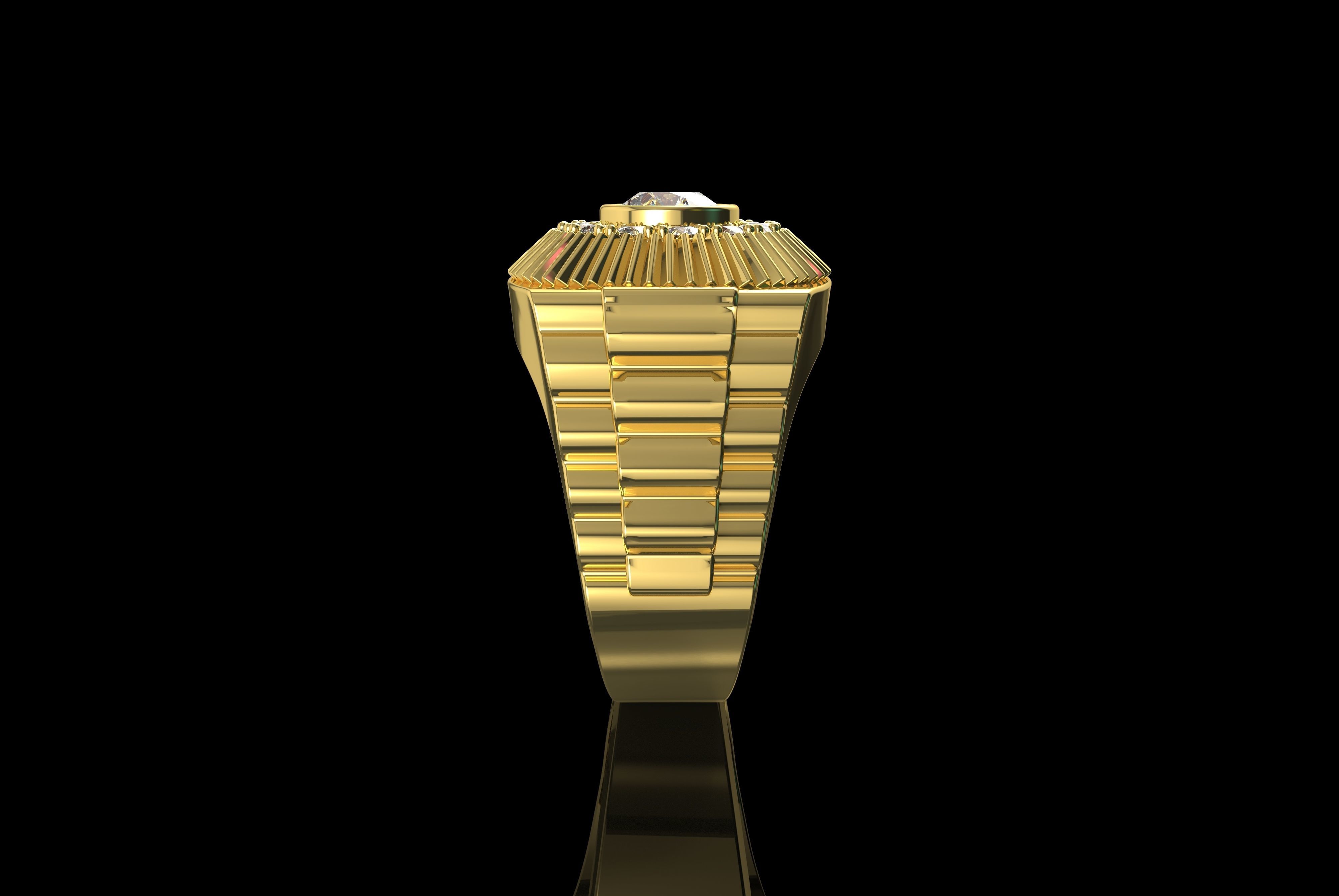 Gold N660 3D print model_3